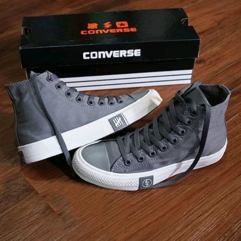 (BISA COD) SEPATU PRIA SNEAKERS CONVERSE ALL STAR BOOT/HIGH FLASH UNDEFEATED PETIR PREMIUM GRADE ORI