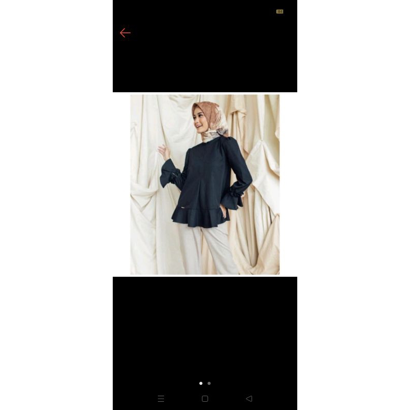 Clara blouse wearing klamby