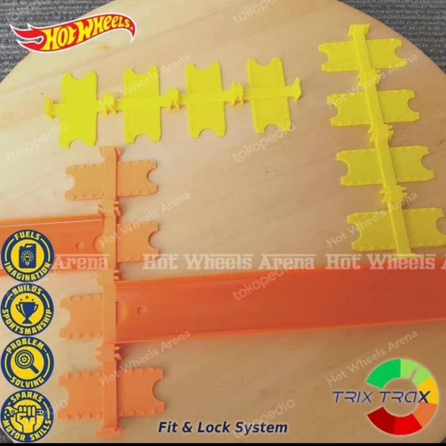 Hot Wheels Track Connector 6 Jalur by Trix Trax