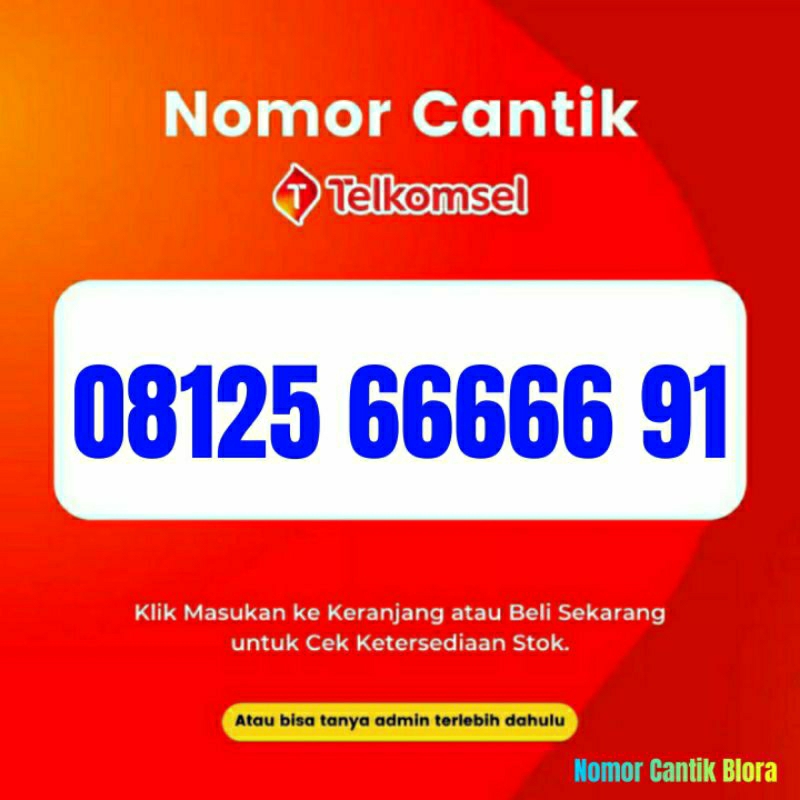 Nomor Cantik Telkomsel - Nomor Cantik Simpati - Nomor Cantik Telkomsel Simpati - Nomer Cantik Telkom