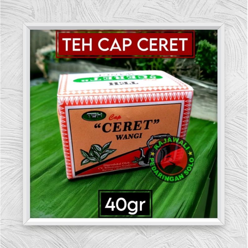 

TEH CERET ECER TEH CAP CERET ECER 40GR TEH JUMBO TEH WEDANGAN