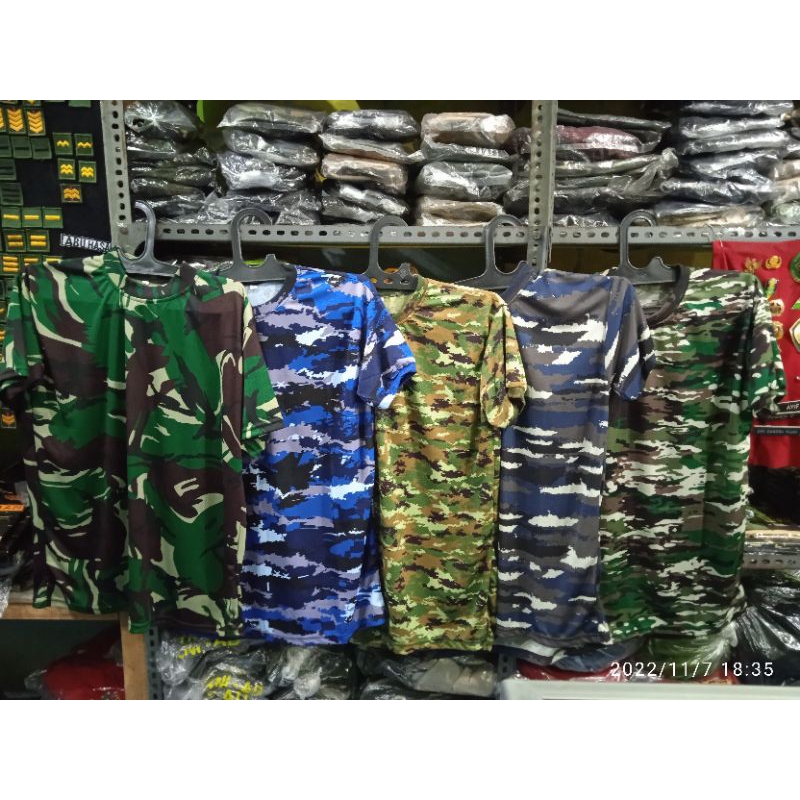 (COD) KAOS DORENG DRY FIT KAOS LORENG DRY FIT KAOS ARMY DRY FIT KAOS MURAH KAOS DORENG TERBARU