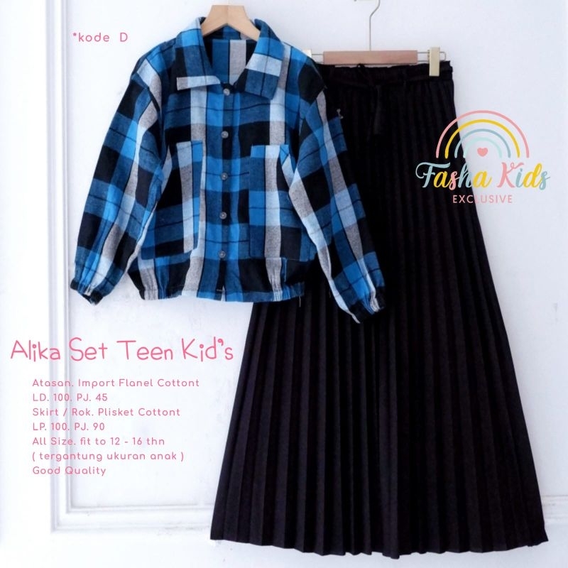 ALIKA SET TEEN KIDS BY FASHA