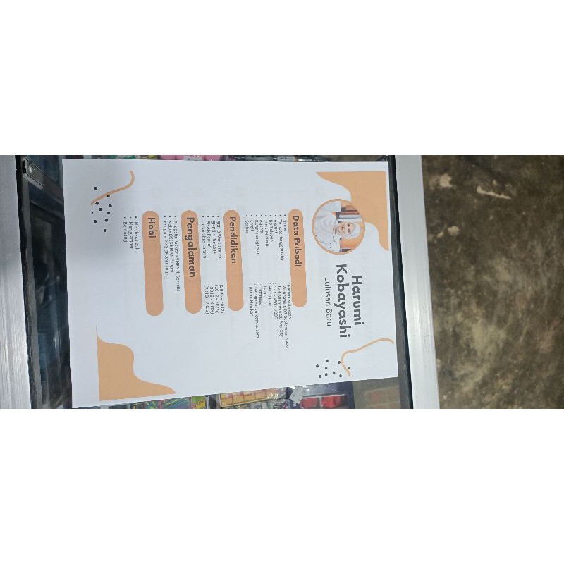 

daftar riwayat hidup / CV
