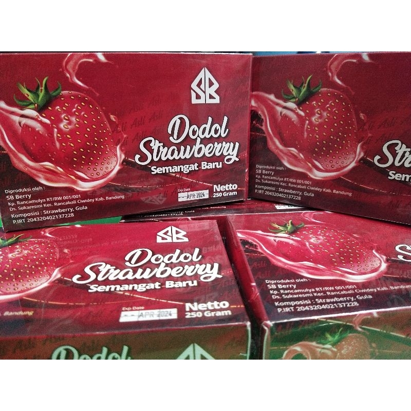 

Dodol Strawberry Ciwidey Bandung