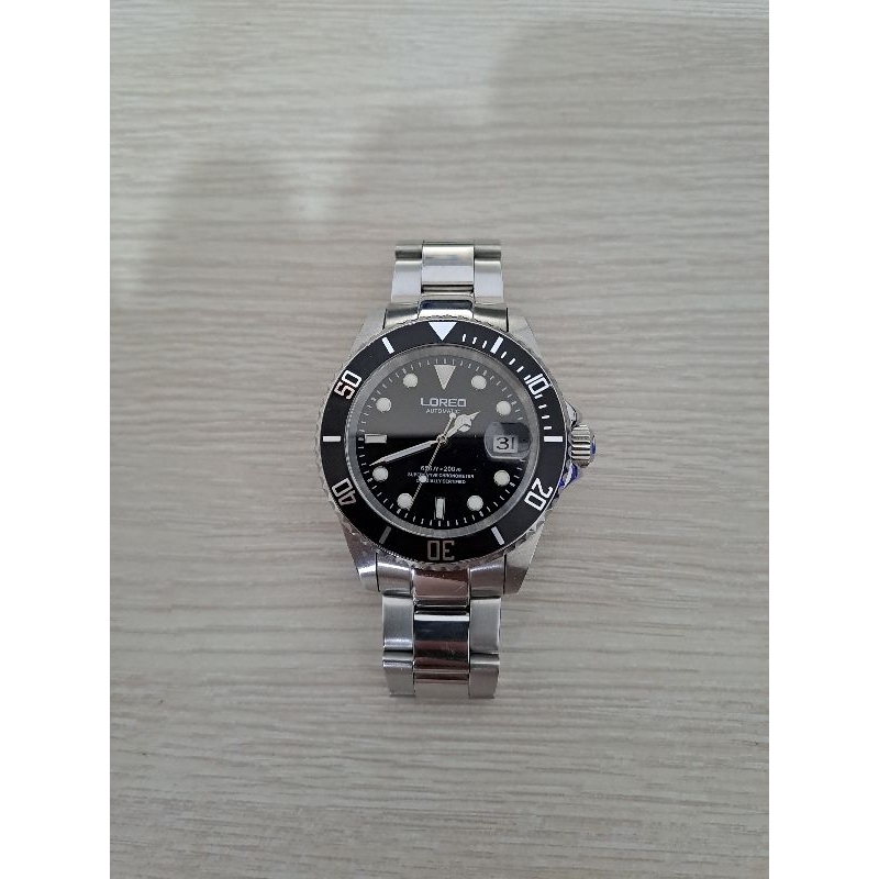 Loreo Automatic Submariner Homage - Hitam