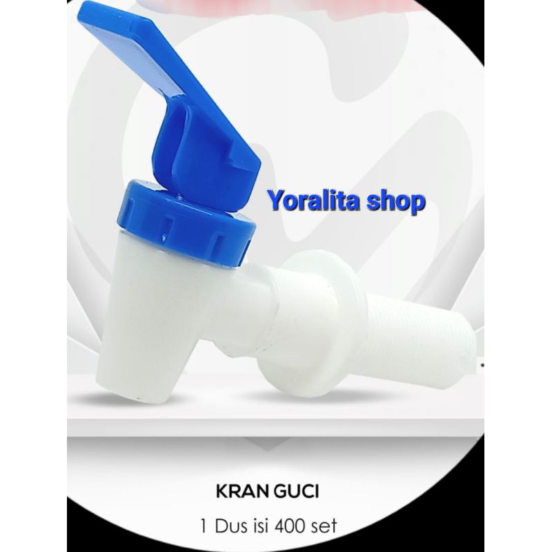 Kran Guci/ Keran Air Minum/Kran Pencetan Air GUCI Merah/BIRU - Merah