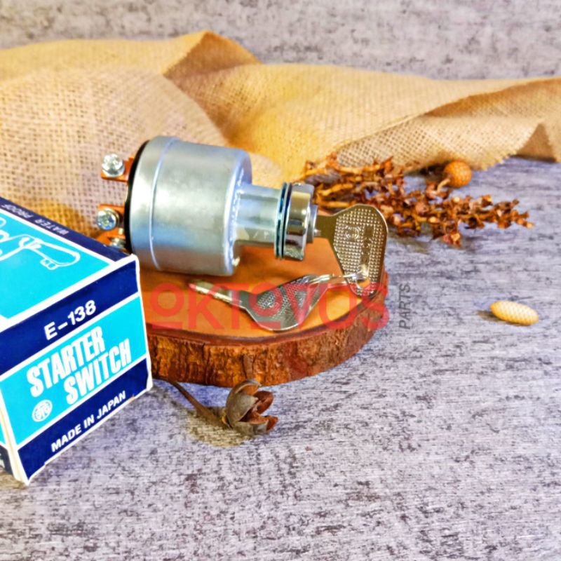 KUNCI KONTAK T200 KUNCI MOBIL TRUK  ALAT BERAT  GANSET SWITCH STARTER  E 138  UNIVERSAL