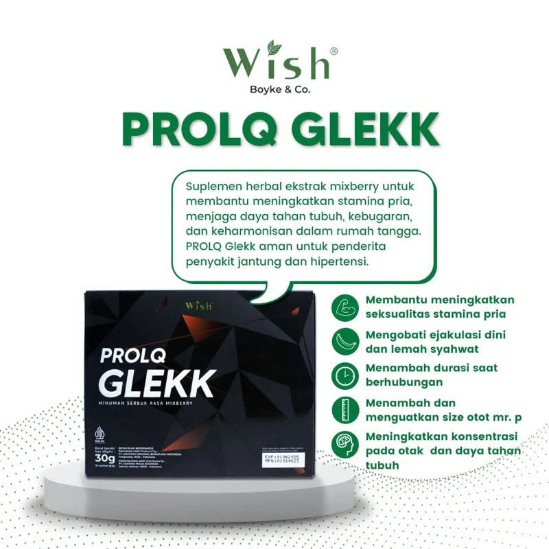 ProLQ Glekk - Herbal Rasa Mixberry 30gr