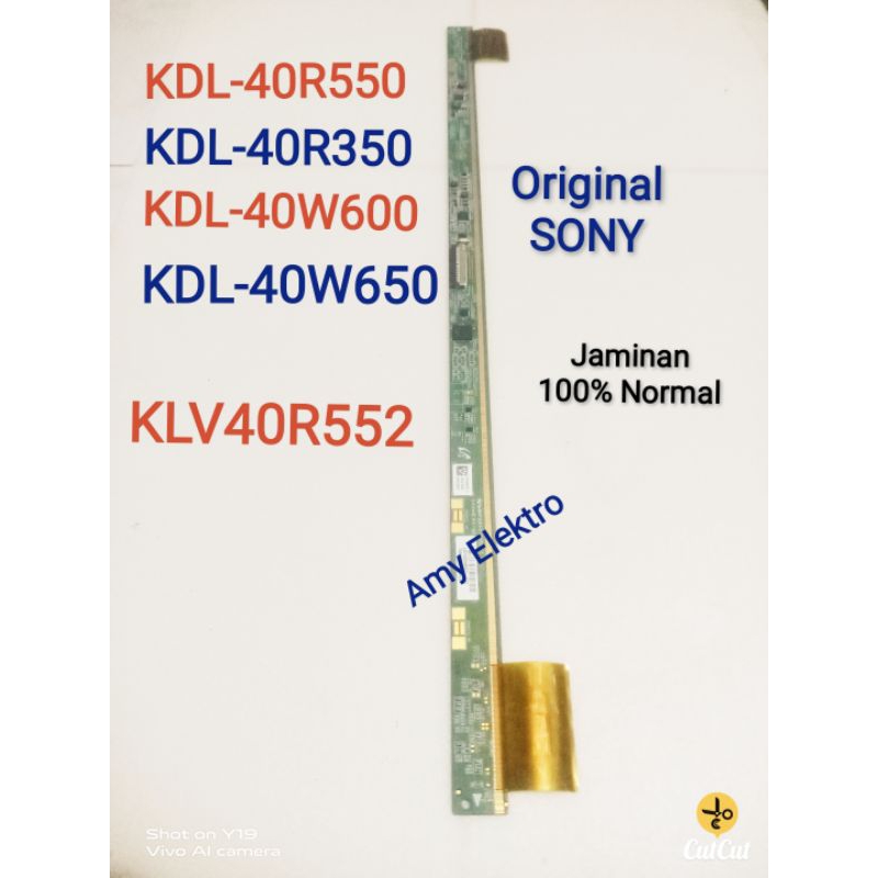 Ticon Tycon Tikon Tcon T.con Sony SONY KDL40W600 KDL40W650 Kdl40w600 Kdl40w650 KDL40R550 Kdl40r550 J