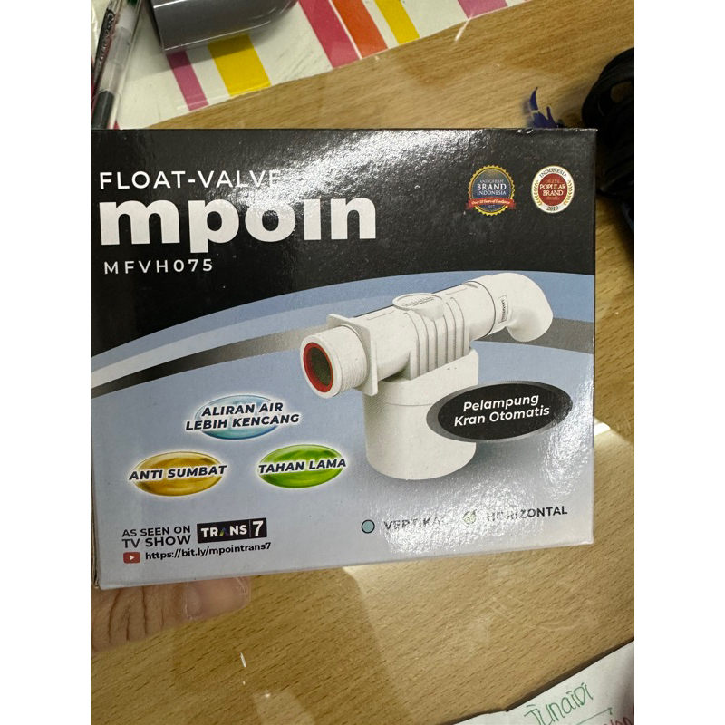 MPOIN pelampung Air /Kran Air Otomatis/automatic water level 1/2" kran otomatis mpoin 1/2" vertikal 