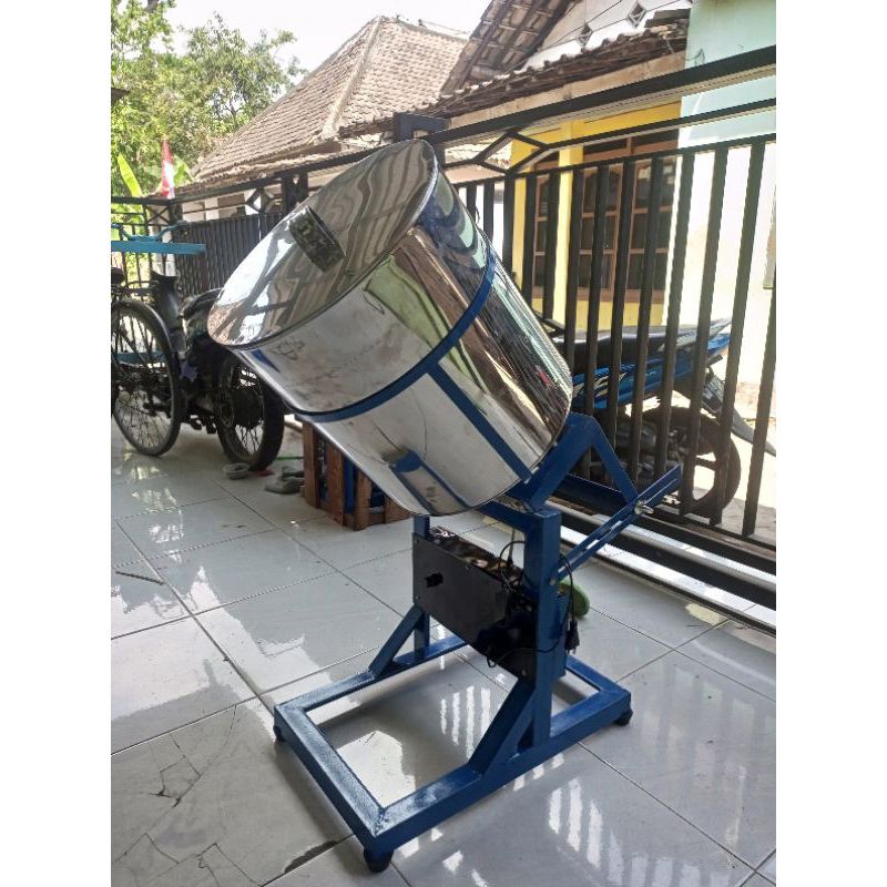 Mesin Pencampur Bumbu Basreng / Mesin Pengaduk Tepung Kering