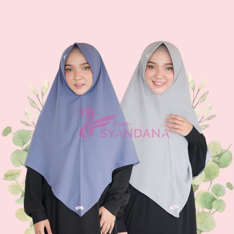 DISTRIBUTOR SYANDANA LISYA size M - Bergo Syandana Hijab Syandana/Khimar/jilbab syar'i/kerudung SYAN