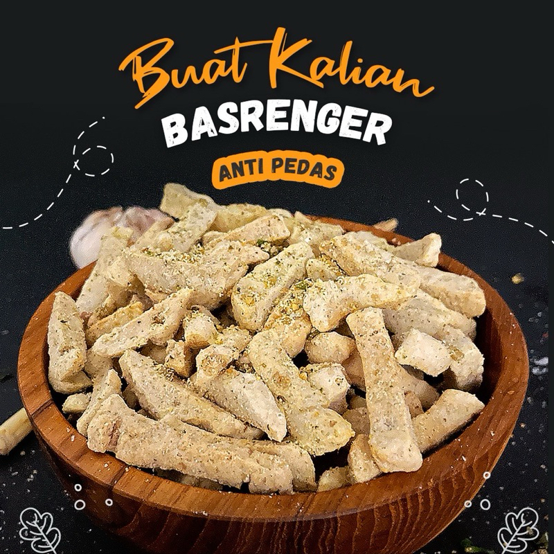 

Basreng BESTSELLER Renyah gurih Original Asin, Pedas daun jeruk nagih