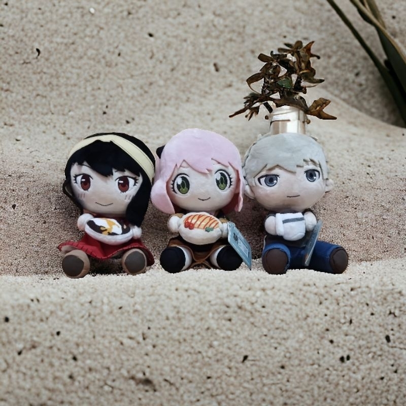 Boneka Loid Yor and Anya Forger Spy x Family Hagu hagu Taito karakter anime set hadiah kado ulang ta