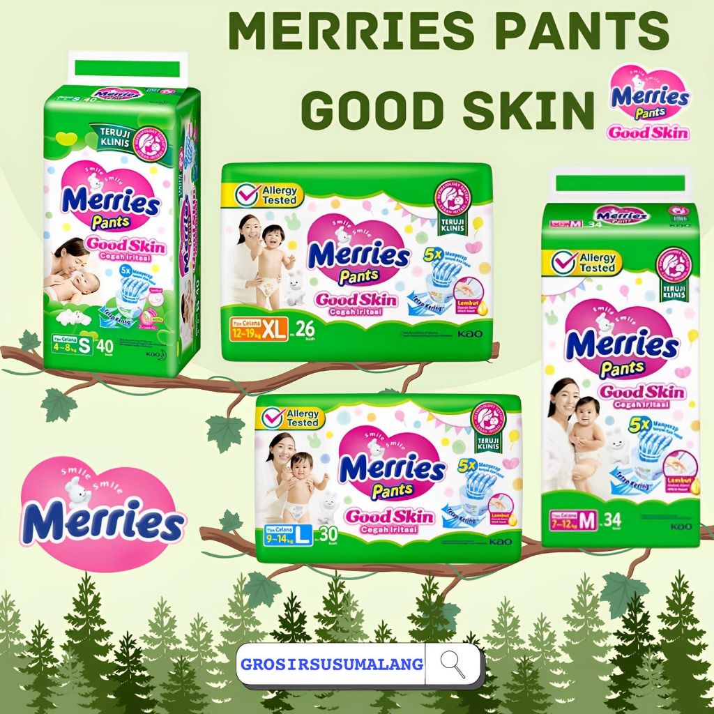 Merries Pants Goods Skin