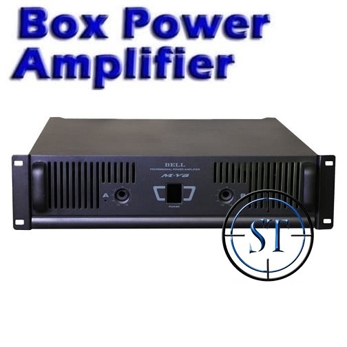 Box Power Amplifier MV-8 Box BELL Amply MV8