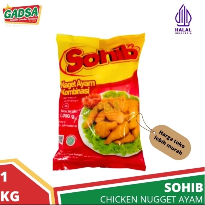 

Chicken Nugget Sohib 1 kg Naget Ayam Chicken Nugget