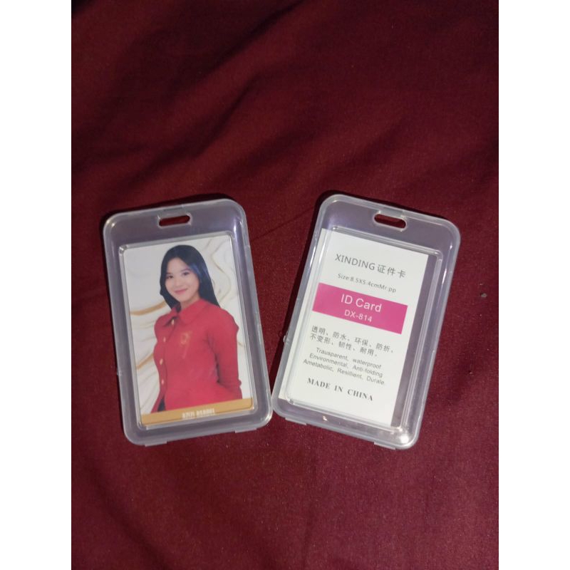 

CARD HOLDER PHOTOCARD PC PELINDUNG TRANSPARAN TERMURAH TERLARIS