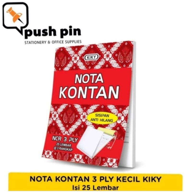 

Kiky Nota Kontan Kecil 3ply
