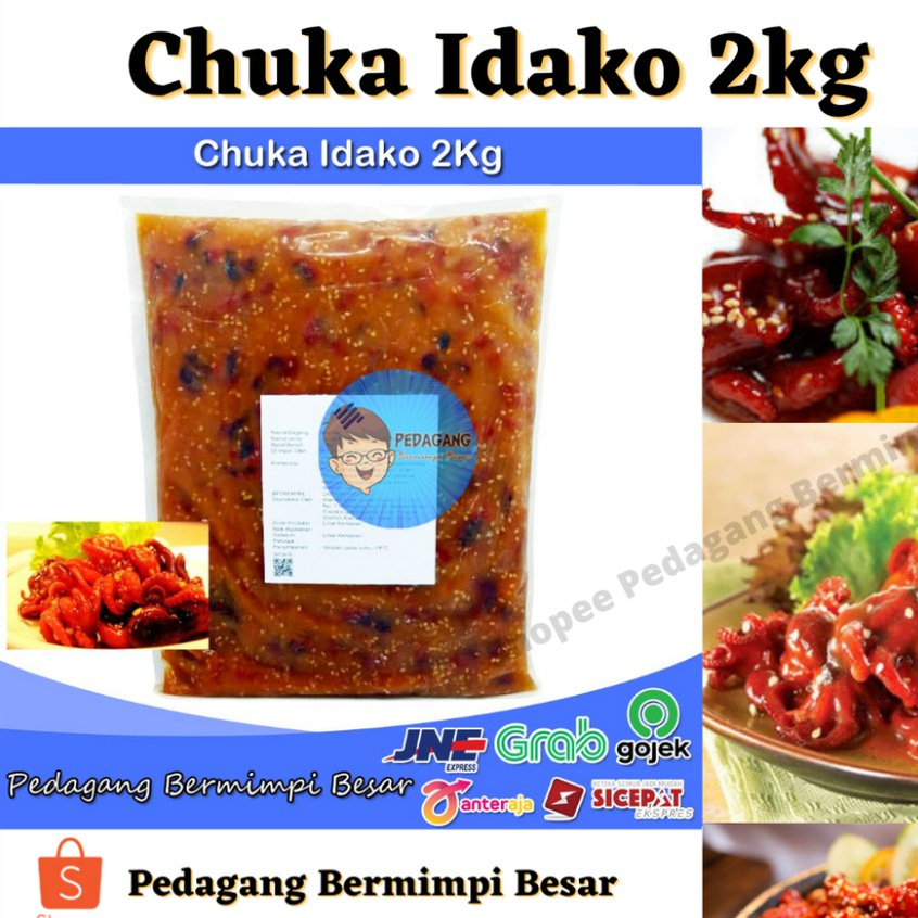 

Chuka Idako 2Kg IMPORT/ Salad Baby Octopus / Salad Bayi Gurita