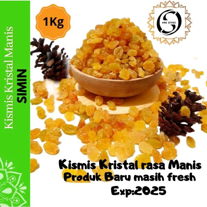 

Kismis manis 1kg/ Kismis Manis Kristal