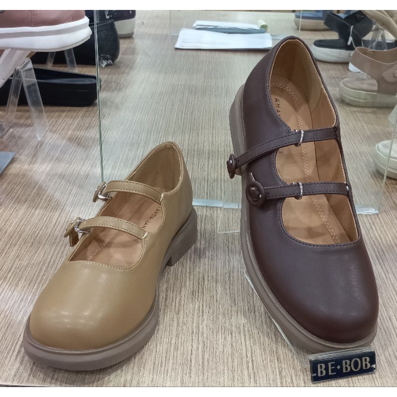 Sepatu oxford wanita merk AMANDA JANE'S