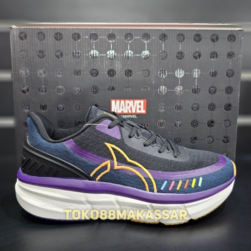 Sepatu Running Ortuseight X Marvel Gauntlet (Infinity Purple)