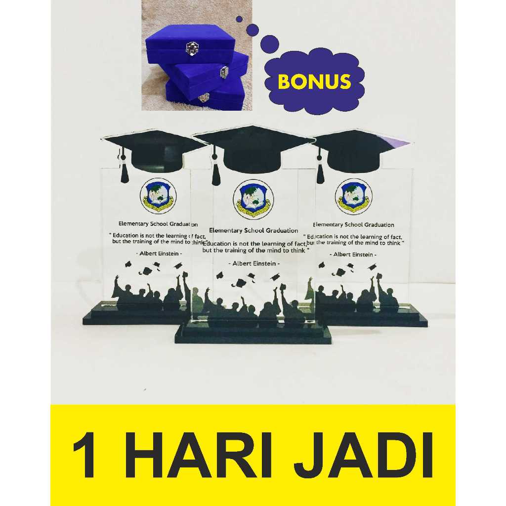 Plakat Akrilik - Plakat Wisuda - Plakat Murah - Plakat Acrylic - Plakat Game - Plakat Kado - Plakat Kenang Kenangan - Plakat Custom - Vandel Akrilik - Vandel Wisuda - Vandel TK - Vandel Acrylic - Piala - Tropy 3mm box