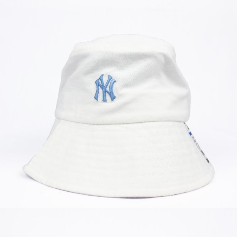 Topi Bucket MLB NY Yankees White Second Original
