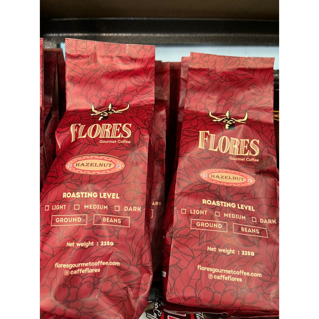 

KOPI FLORES HAZELNUT