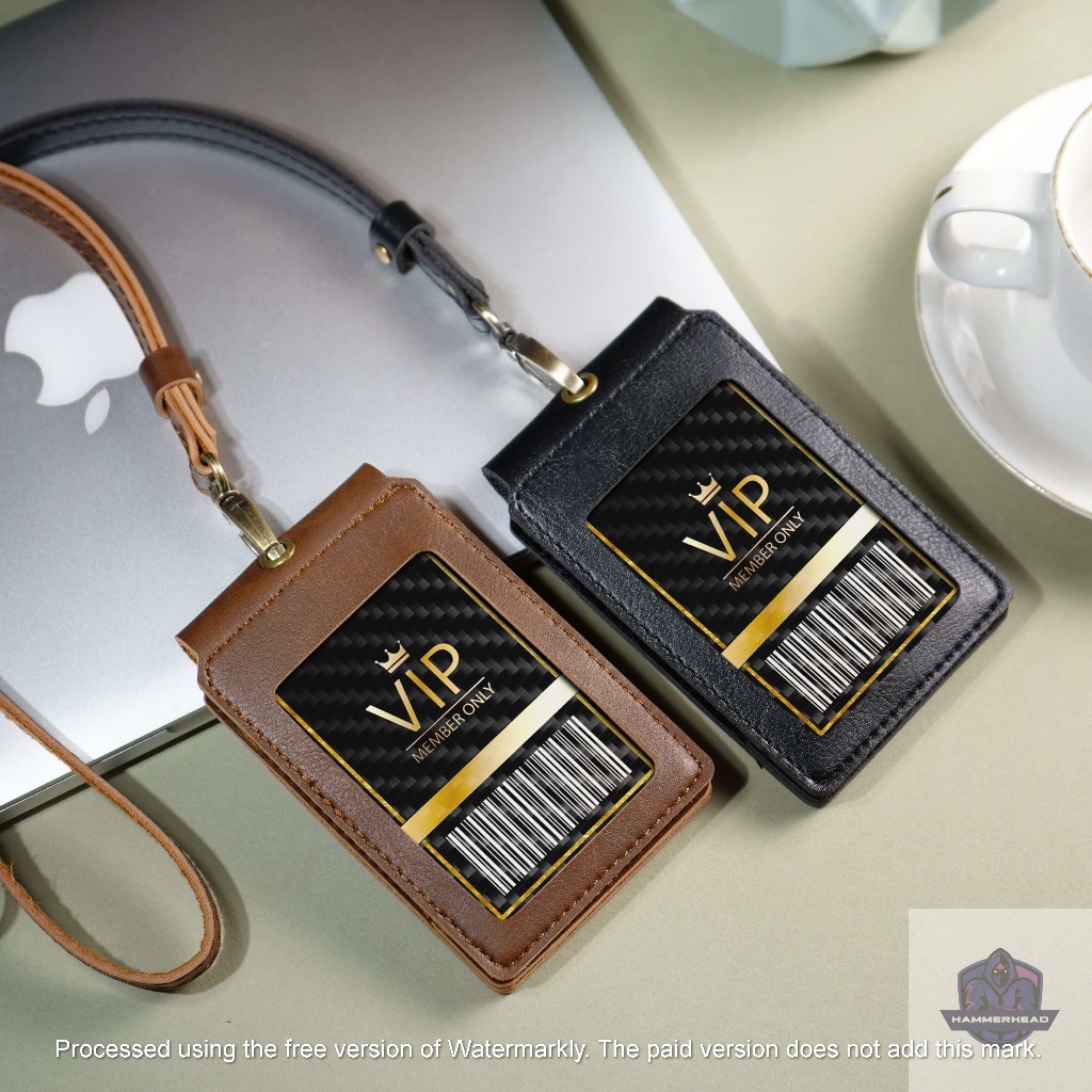 

Gantungan Nama Name Tag Id Card Holder Kulit 3 Model / Name Tag Dompet - Magnet Lipat 1 Sisi - Magnet Lipat 2 sisi
