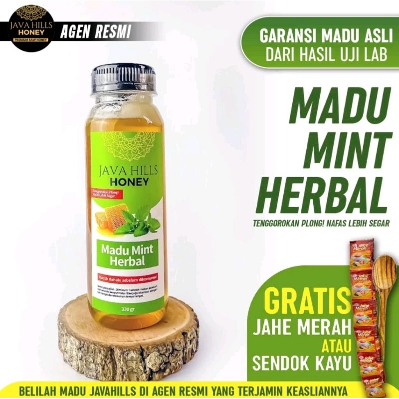 

Madu MINT HERBAL javahills 330, Madu batuk, pilek,masuk angin