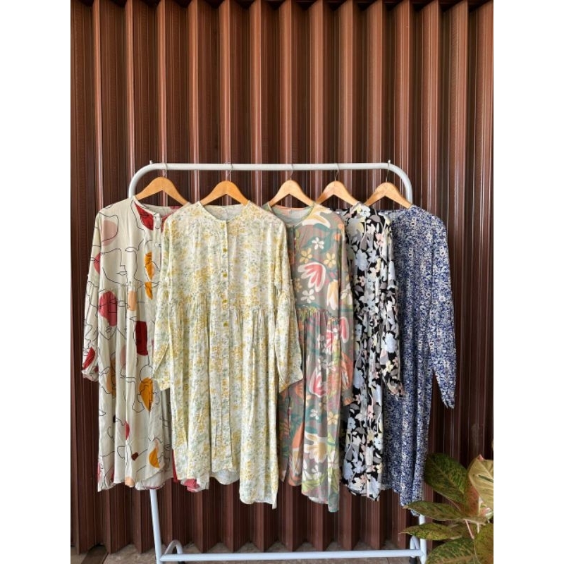 Long Tunik Rayon Viscose Premium