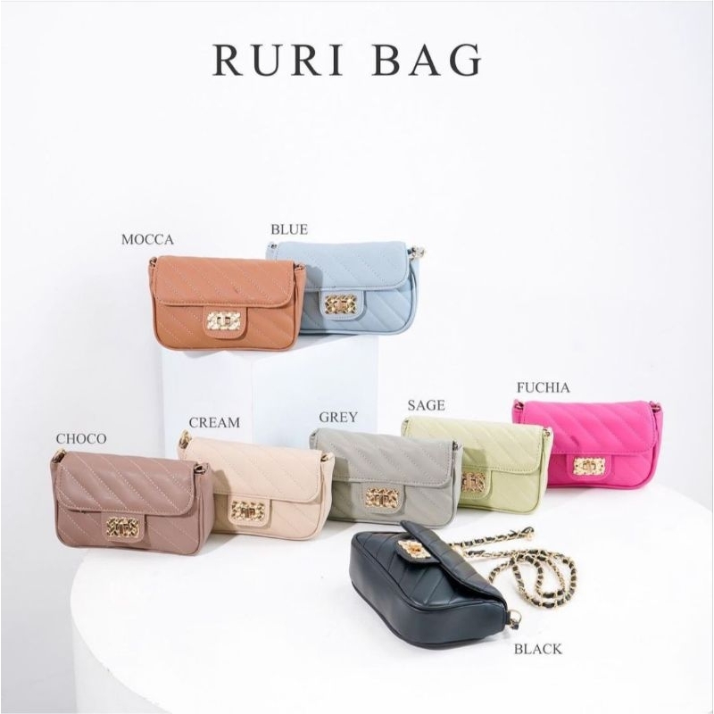 RURI BAG TAS SELEMPANG RURI PREMIUM MINI WANITA TERBARU