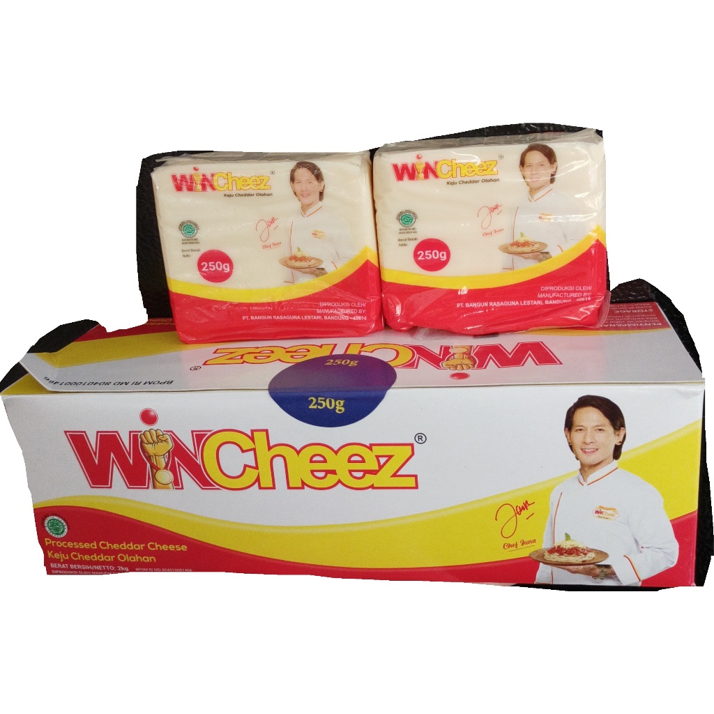 

Keju Wincheez (1slop = 8pcs x 250gr)