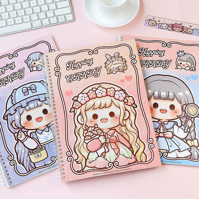 

Happing Candy Buku Koleksi Stiker Buku Tempel Stiker uk A5 A4 - TLD115