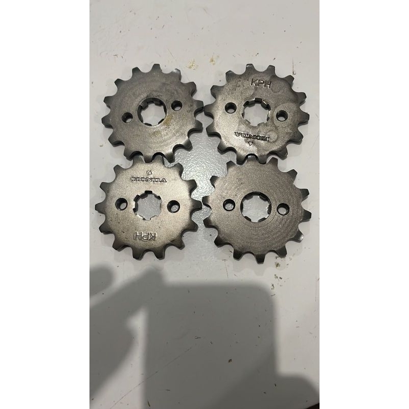 gir depan Honda karisma suprax125 Revo.420/14t original
