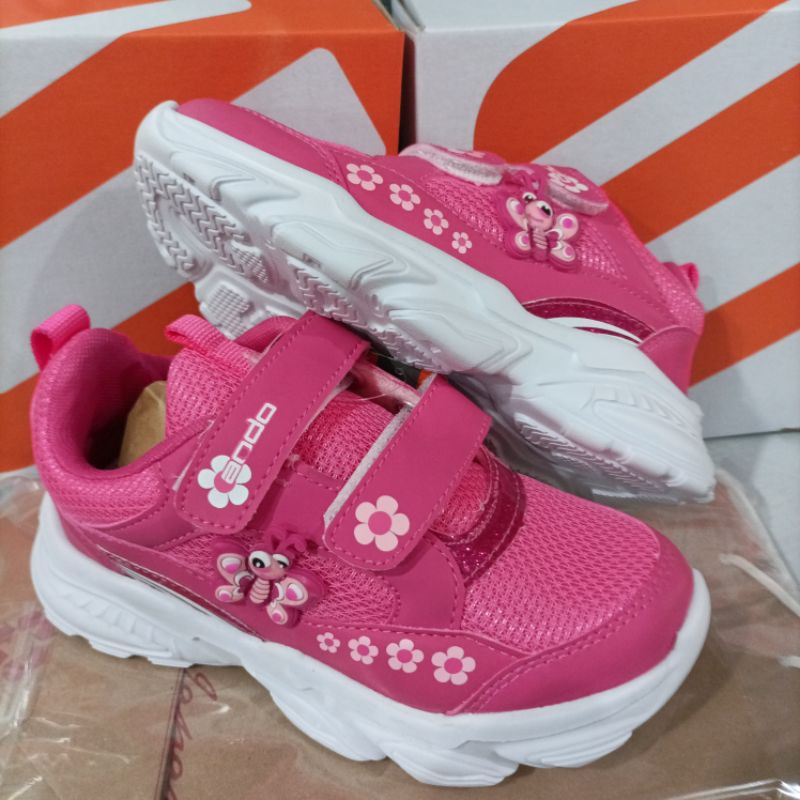 sepatu sneaker anak perempuan Ando original sutera