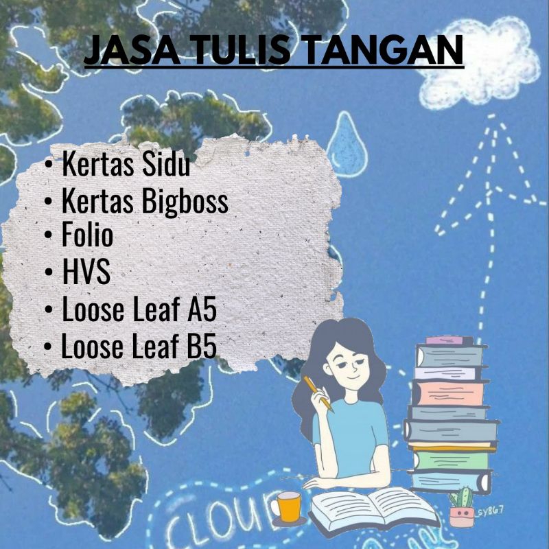 Jasa Tulis Tangan