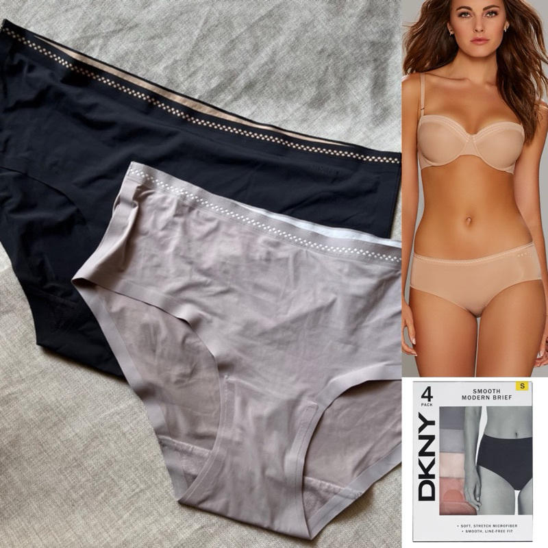 [PANTY SET] Saks Off 5th DKNY Intimates Litewear Active Comfort Thong Panty CD G String Sexy Lingeri