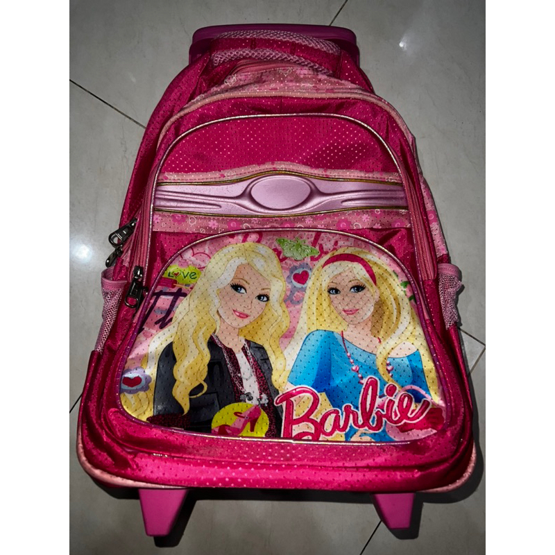 Tas koper baru motif barbie