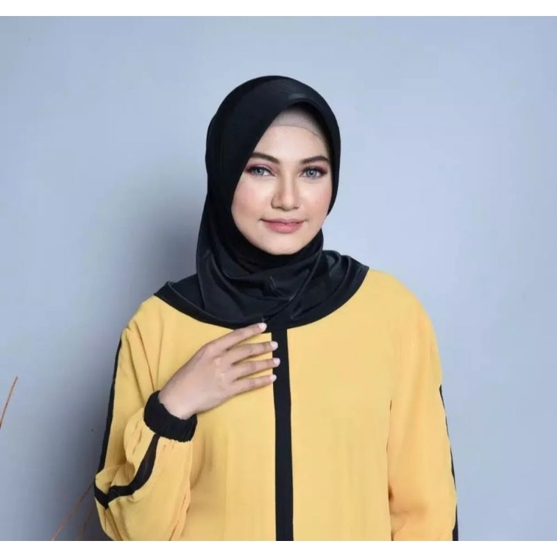 Hijab sport / Hijab sport jersy premium / bergo sport pendek / hijab sport / bergo olahraga/hiajb in