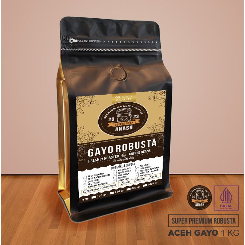 

Robusta Greenbean Gayo Aceh Grade 1 1Kg