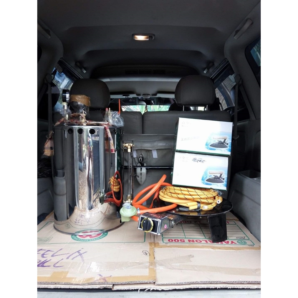 SETRIKA UAP BOILER LAUNDRY KAPASITAS 15 LITER 