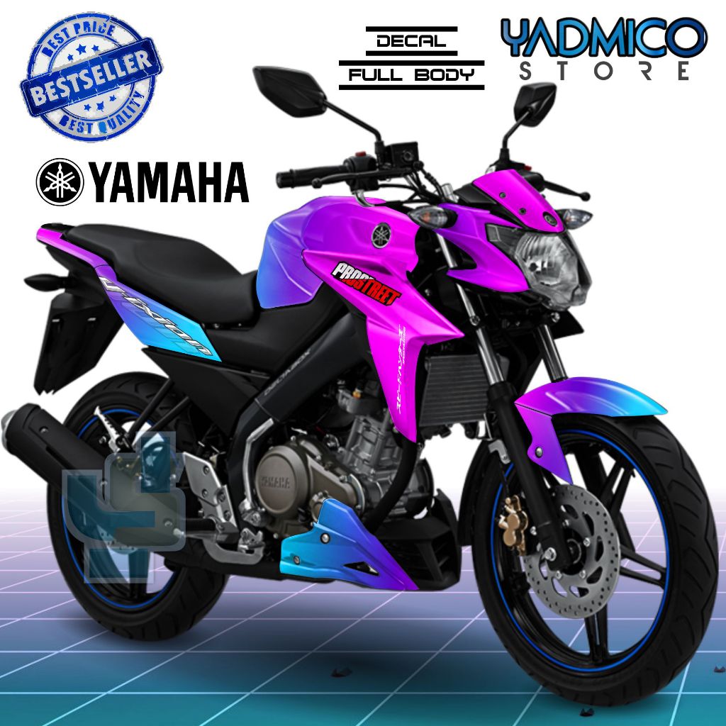 Decal Vixion Advance Full Body - Stiker Motor Vixion New Advance Full Body - Dekal Vixion NVA 2015 2