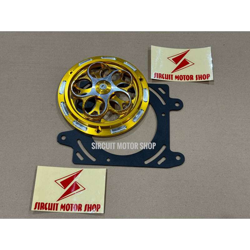 COVER RADIATOR SET SPINNER CNC VARIO 125 VARIO 150