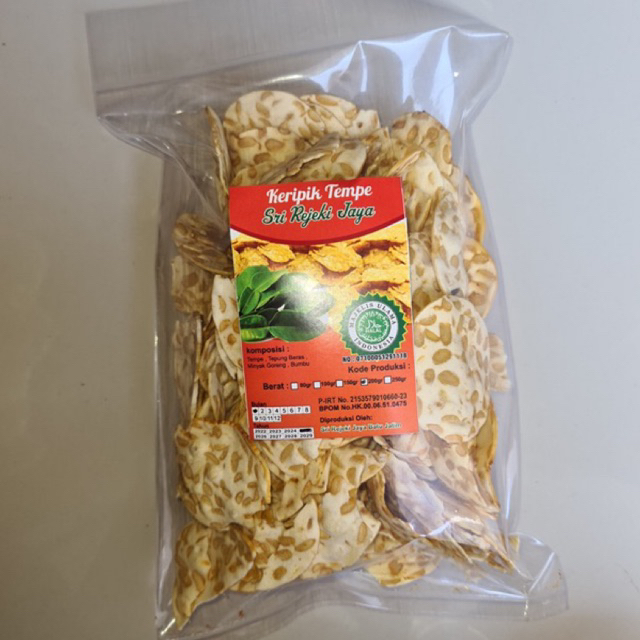 

Keripik Tempe Sagu Sri Rejeki Jaya 200gram