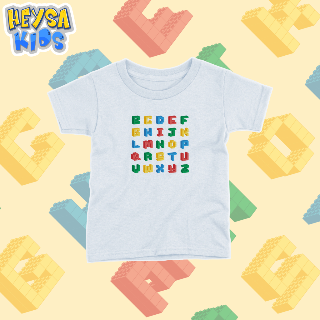 Kaos Lego Anak Premium 8 Warna