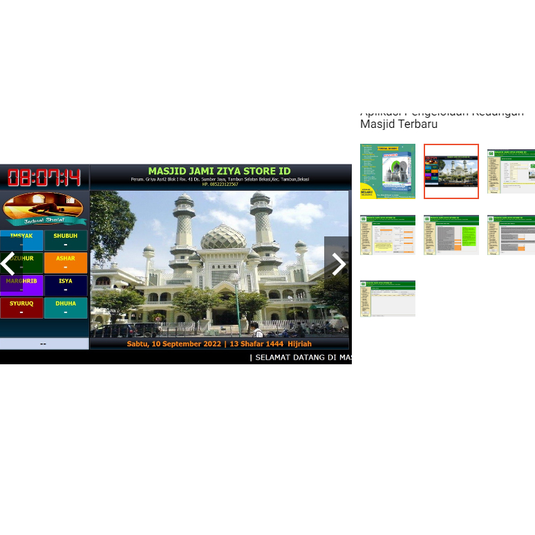 Aplikasi Pengelolaan Keuangan Masjid Terbaru